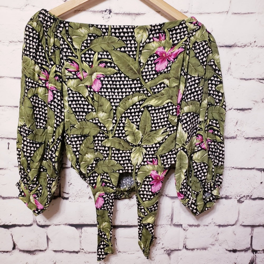 Floral Forever 21 top